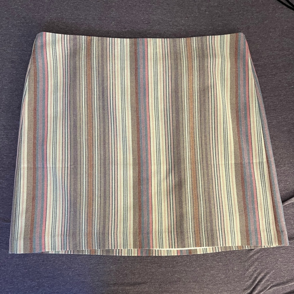 Striped LOFT Pencil Skirt